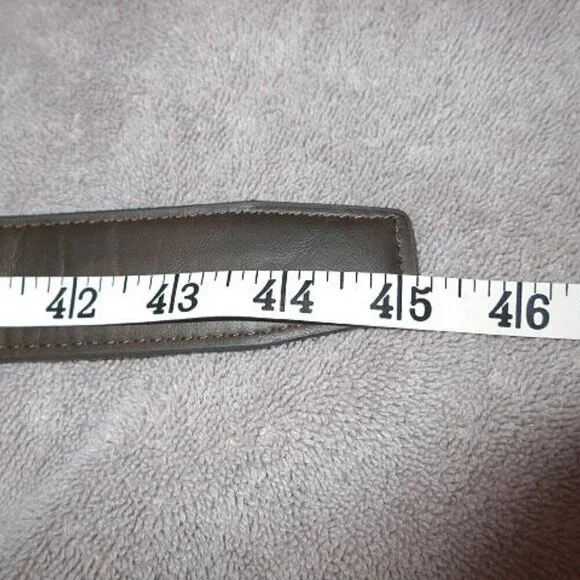 Mossy Oak Mens Leather Camo Belt Size L Pewter Buckle Hunting Western Casual - Picture 10 of 11